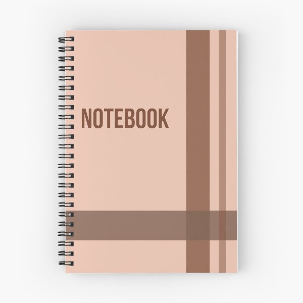 Item preview, Formal Style Notebook designed and sold by rosanoirdesigns.
