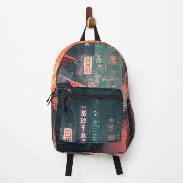 Item preview, Digital art. imaginary japanese city designed and sold by Creativaity.