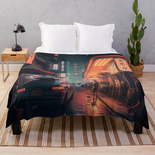 Item preview, Digital art. imaginary japanese city designed and sold by Creativaity.