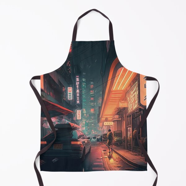 Item preview, Digital art. imaginary japanese city designed and sold by Creativaity.