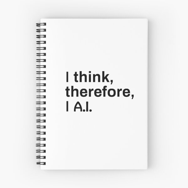 Item preview, I think, I therefore, I A.I designed and sold by Isa Popping.