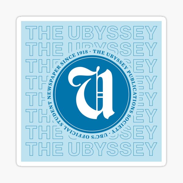 The Ubyssey stickers Sticker