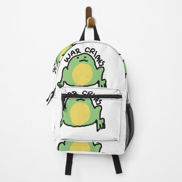 Item preview, War Crimes Frog designed and sold by JadedLilacsArt.