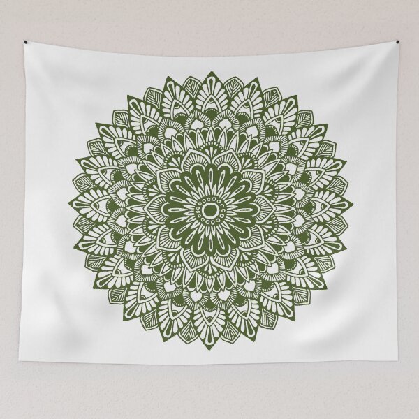 Item preview, Mandala (green) designed and sold by Calen  Picard-Carroll.