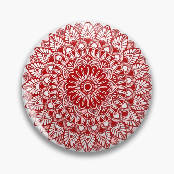 Item preview, Mandala (red) designed and sold by Calen  Picard-Carroll.