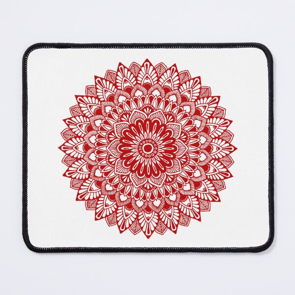 Item preview, Mandala (red) designed and sold by Calen Picard-Carroll.