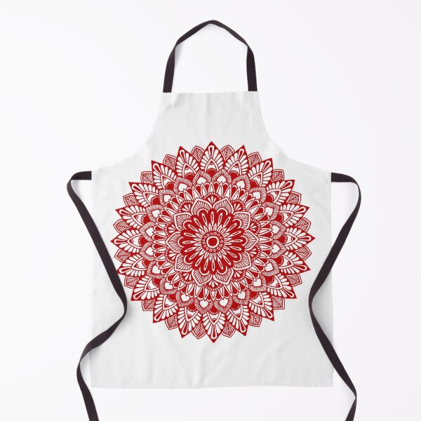 Item preview, Mandala (red) designed and sold by Calen Picard-Carroll.