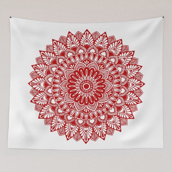 Item preview, Mandala (red) designed and sold by Calen  Picard-Carroll.