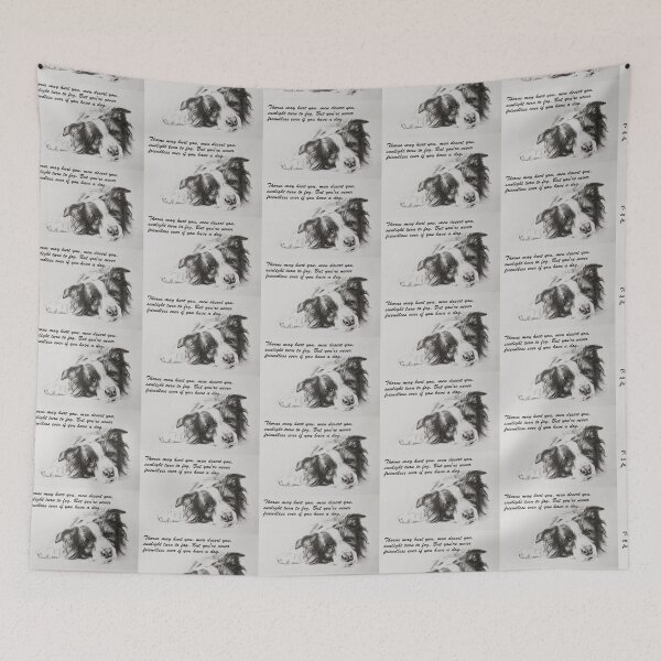 Item preview, Thorns may hurt you...Border Collie designed and sold by Anne Park.