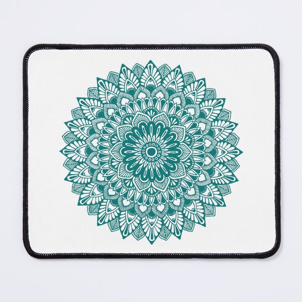Item preview, Mandala (teal) designed and sold by Calen Picard-Carroll.