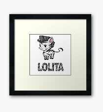 Zebra Lolita Framed Print