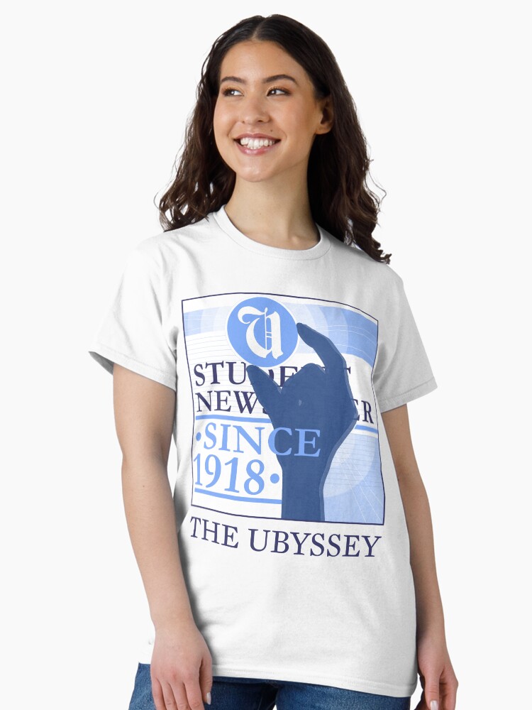 Thumbnail 2 of 7, Classic T-Shirt, The Ubyssey designed and sold by Ubyssey.