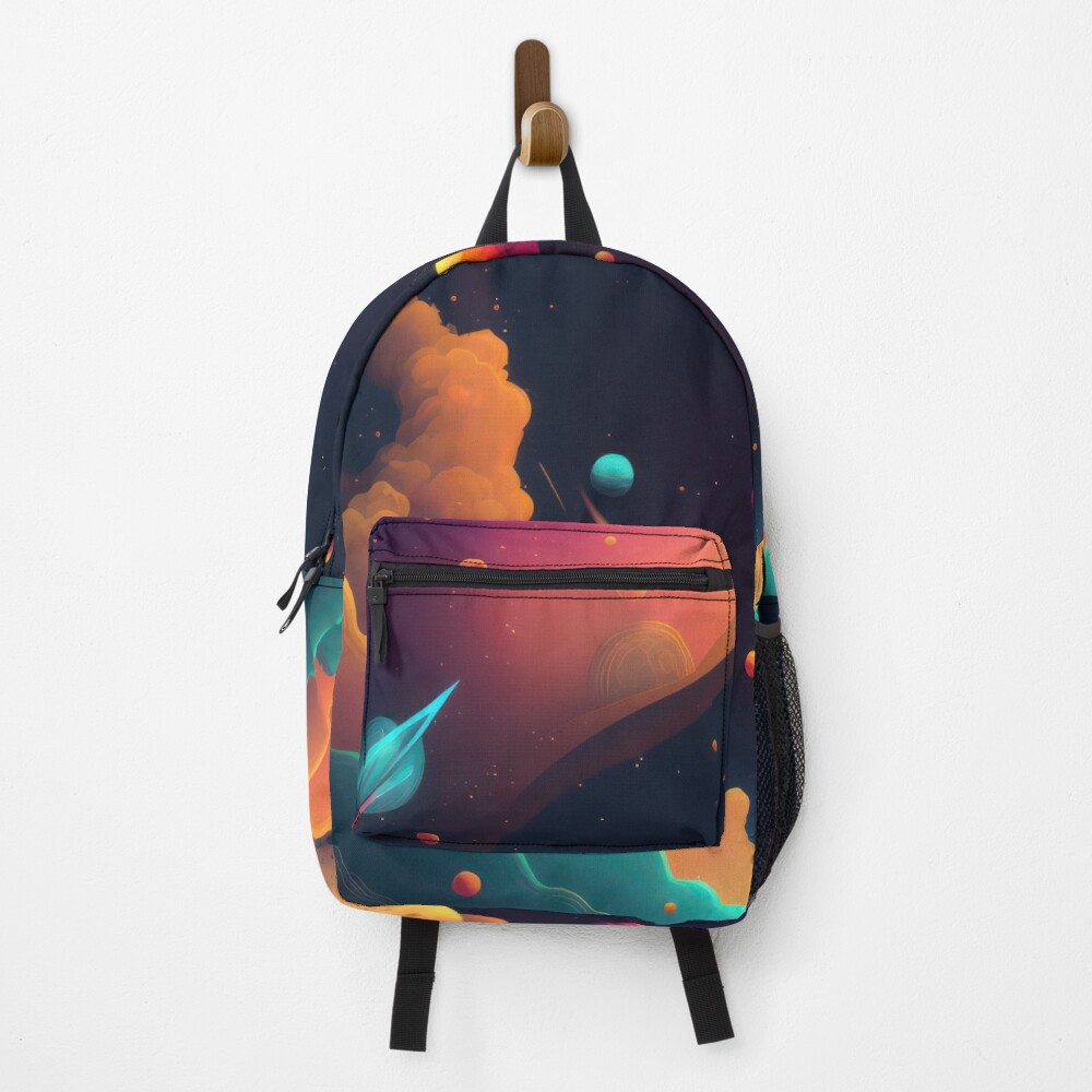 Vista previa del artículo con la obra «Mochila», diseñado y vendido por SeedDesign.