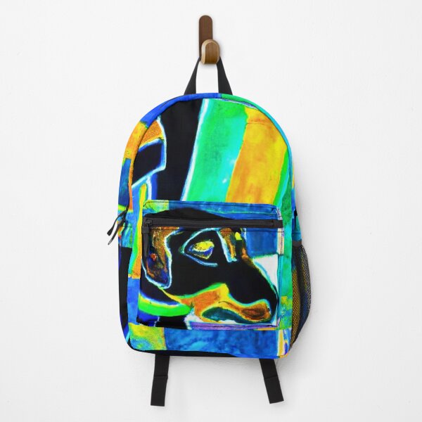 Item preview, Vibrant, Original, Abstract art with a hint of Labrador designed and sold by CristalleLisa.