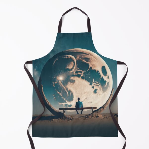 Item preview, Giant Moon gazer - Enjoying space! designed and sold by ArtificialEye.