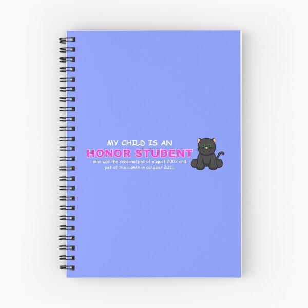 Item preview, MY CHILD IS AN HONOR STUDENT (BLACK CAT WEBKINZ) designed and sold by dramadelyn.