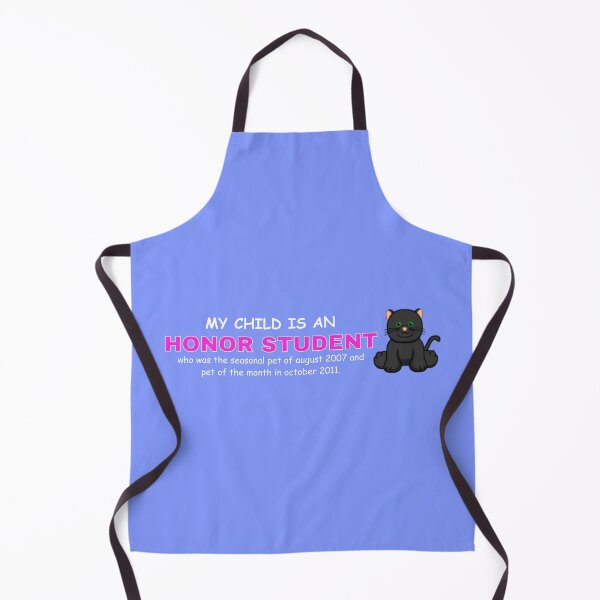 Item preview, MY CHILD IS AN HONOR STUDENT (BLACK CAT WEBKINZ) designed and sold by dramadelyn.
