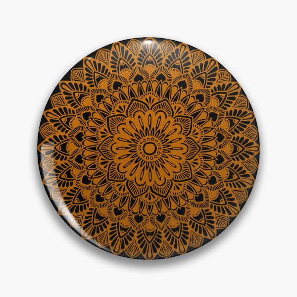 Item preview, Mandala (orange) designed and sold by Calen  Picard-Carroll.