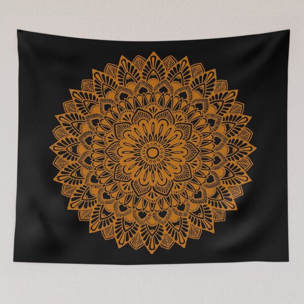 Item preview, Mandala (orange) designed and sold by Calen  Picard-Carroll.