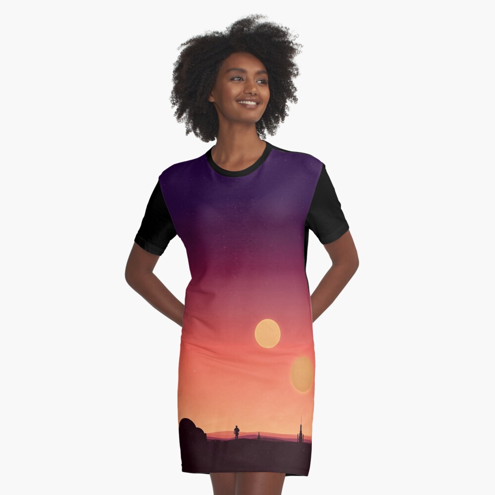 Item preview, Graphic T-Shirt Dress designed and sold by donpringus.