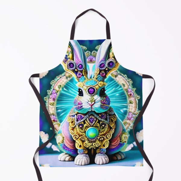 Item preview, Bunny Rabbit Psychedelic Easter Gift AOP Rainbow Neon Trippy designed and sold by Anticulture.
