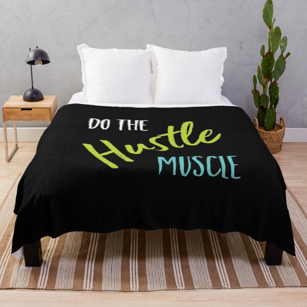Item preview, Fitness Saying Do the Hustle Muscle designed and sold by whyitsme.
