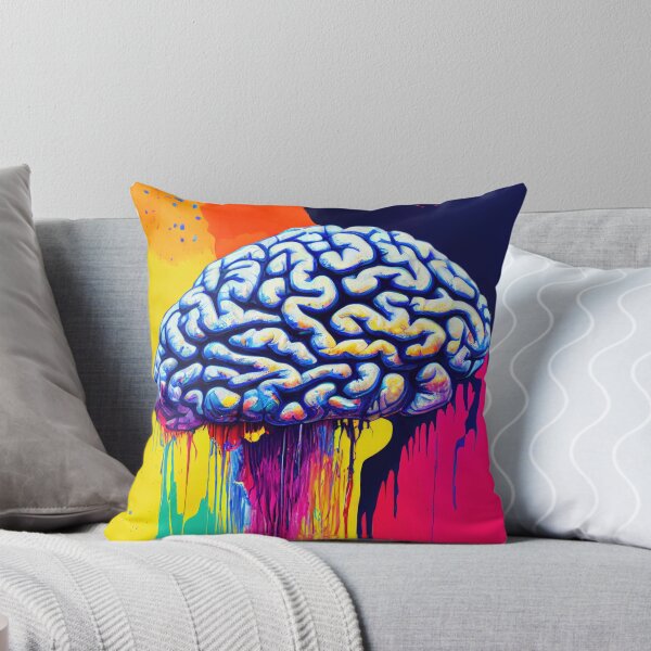 Item preview, A Creative Mind, a colorful Artistic Brain of Creativity designed and sold by ArtificialEye.
