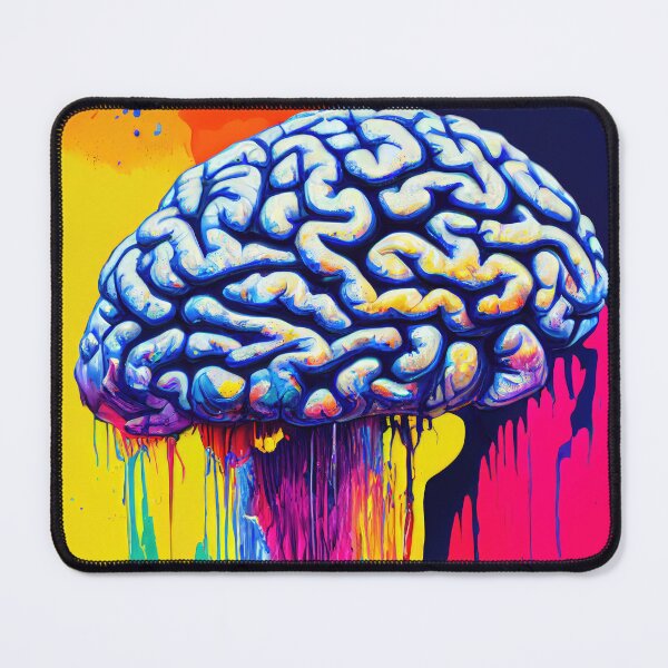 Item preview, A Creative Mind, a colorful Artistic Brain of Creativity designed and sold by ArtificialEye.