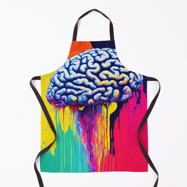 Item preview, A Creative Mind, a colorful Artistic Brain of Creativity designed and sold by ArtificialEye.