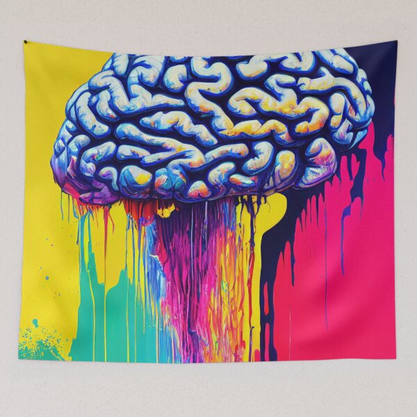 Item preview, A Creative Mind, a colorful Artistic Brain of Creativity designed and sold by ArtificialEye.