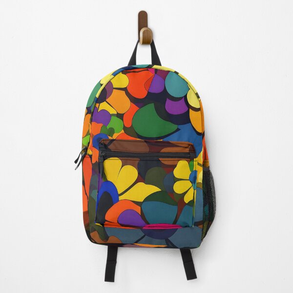 Item preview, Abstract Multicolored Flowers designed and sold by azet-art.