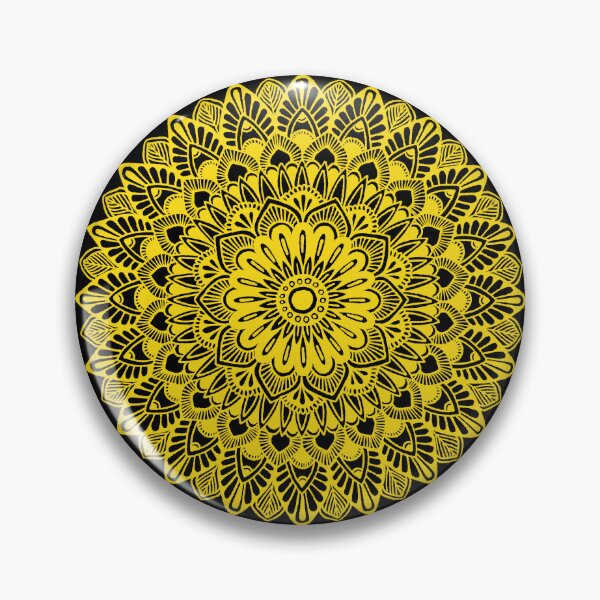 Item preview, Mandala (yellow) designed and sold by Calen  Picard-Carroll.