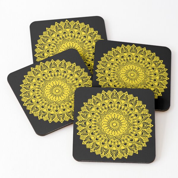 Item preview, Mandala (yellow) designed and sold by Calen  Picard-Carroll.