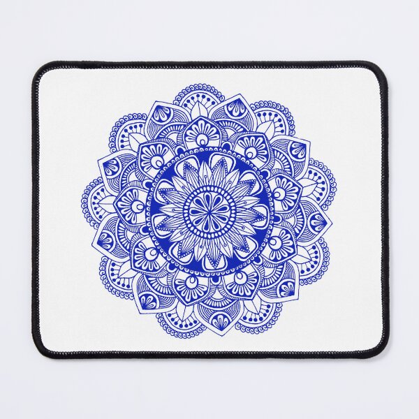 Item preview, Mandala (blue) designed and sold by Calen Picard-Carroll.