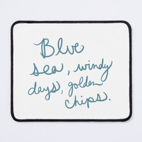 Item preview, Blue Windy Golden designed and sold by abeink.