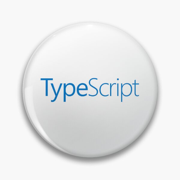 Item preview, TypeScript Official Logo (White) designed and sold by hellkni9ht.