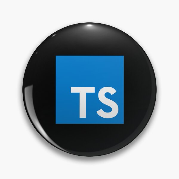 Item preview, TypeScript Logo (Black Edition) designed and sold by hellkni9ht.