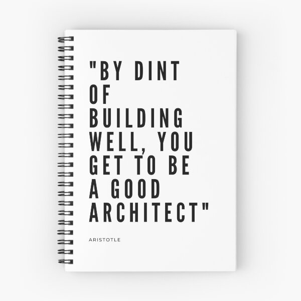 Item preview, Architecture Quote - ARISTOTLE designed and sold by ARCHITECTURE/ everything.
