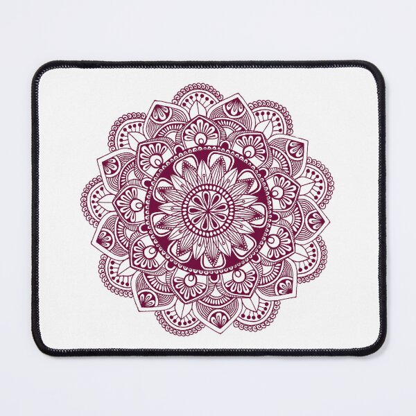 Item preview, Mandala (maroon) designed and sold by Calen  Picard-Carroll.