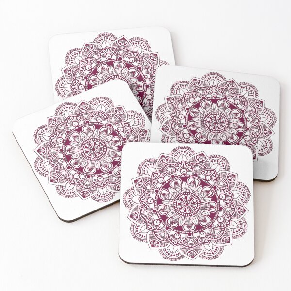 Item preview, Mandala (maroon) designed and sold by Calen  Picard-Carroll.