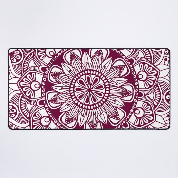 Item preview, Mandala (maroon) designed and sold by Calen Picard-Carroll.