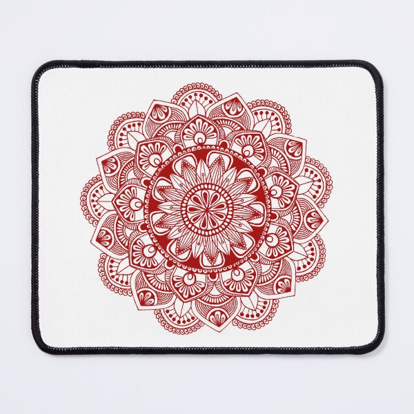 Item preview, Mandala (red) designed and sold by Calen Picard-Carroll.
