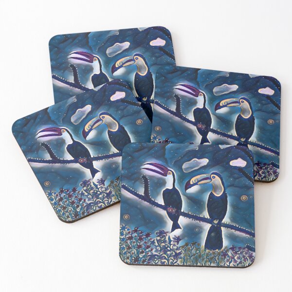 Item preview, toucans designed and sold by KasiaWrobel.