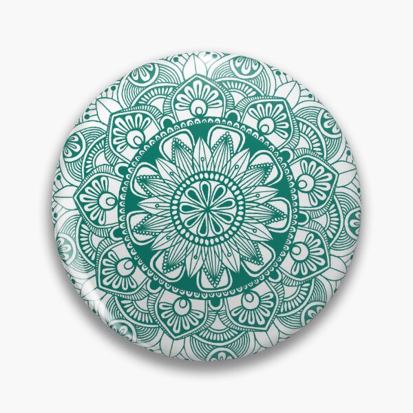 Item preview, Mandala (teal) designed and sold by Calen  Picard-Carroll.