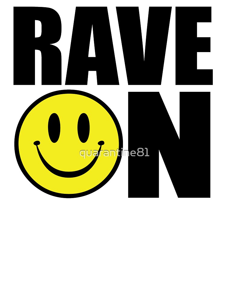 Thumbnail 2 of 2, Kids T-Shirt, Rave On Music Quote designed and sold by quarantine81.