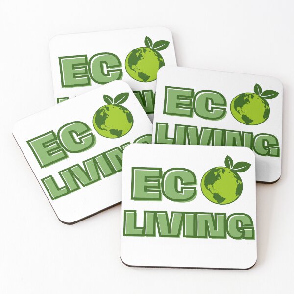 Item preview, Ecoliving green earth designed and sold by KaizenGraphics.