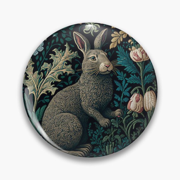Item preview, Wiliam Morris Rabbit in the Forest designed and sold by westside310.
