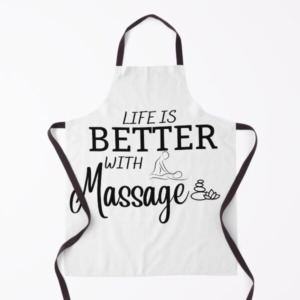 Item preview, Life Is Better With Massage designed and sold by ImagineInk.