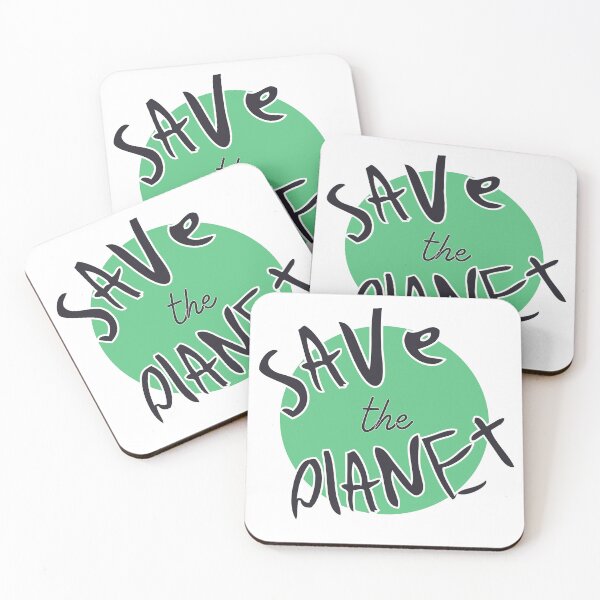 Item preview, Ecoliving green earth save the planet designed and sold by KaizenGraphics.