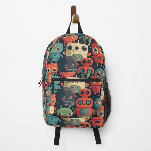 Item preview, Cute Robots Pattern designed and sold by CutePatternsRB.